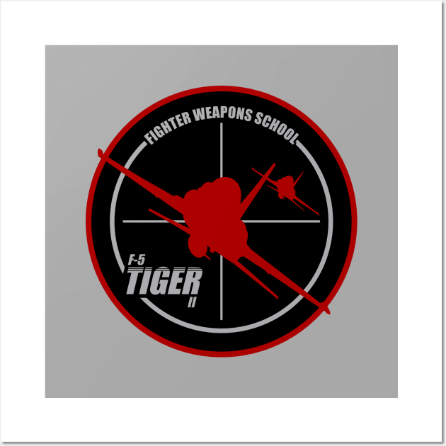 F-5 Tiger II Fighter Weapons School Wall Art by Firemission45